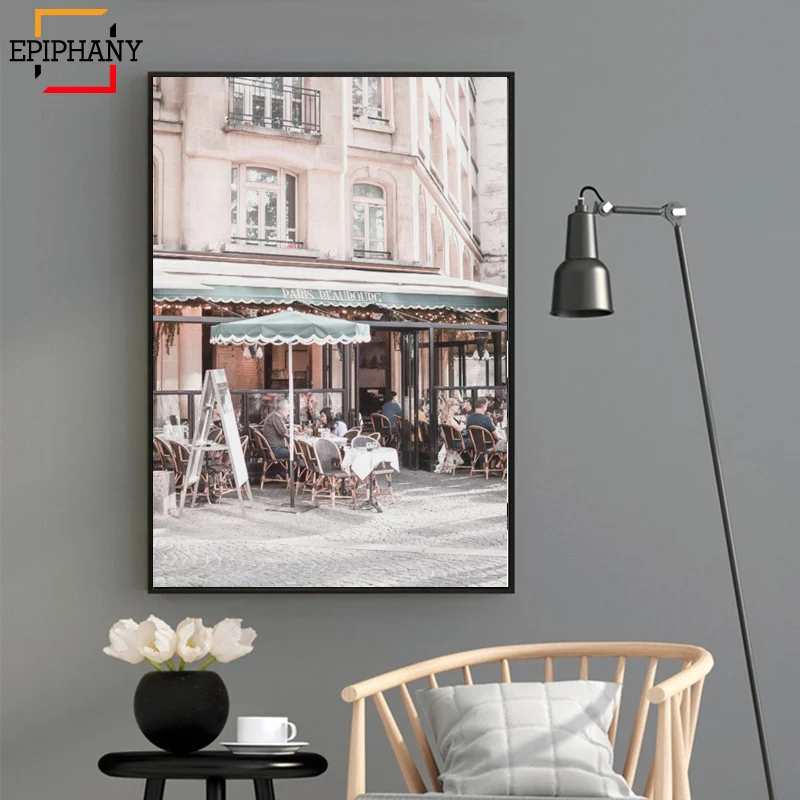 Жикле настенный искусство и принты декор для спальни Современная розовая