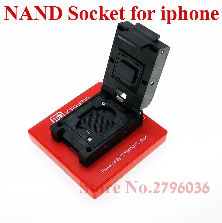 MOORC ICFRIEND Z3X легкий Jtag Plus Box NAND Socket для Iphone|Детали устройств связи| |