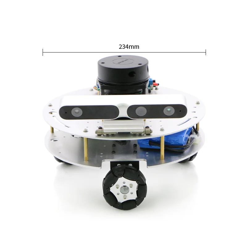 Verkauf ROS Roboter Ackerman Differential Unbemannte Auto McNum Rad Moveit Robotic Arm Raspberry Pi