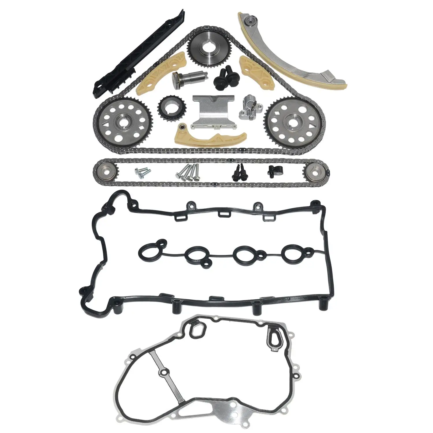 

AP02 55352124 New for Saab B207 & Vauxhall Opel Z20NET GTC A20,A24,Z20,Z22SE,2.0 2.2 Timing Chain Set & Valve Cover Gasket Kit