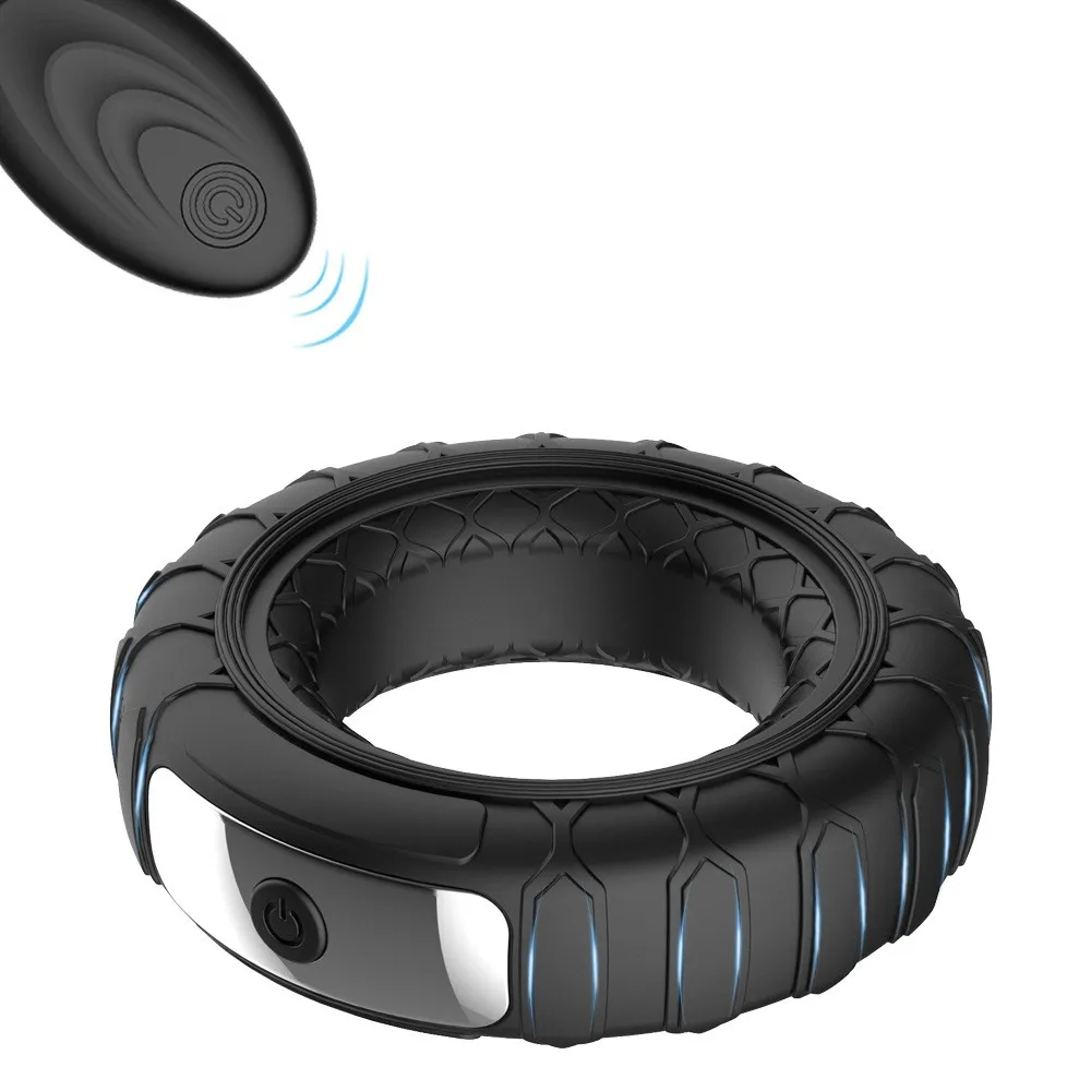 Пульт дистанционного управления Управление вибрирующие Эрекционные кольца 10