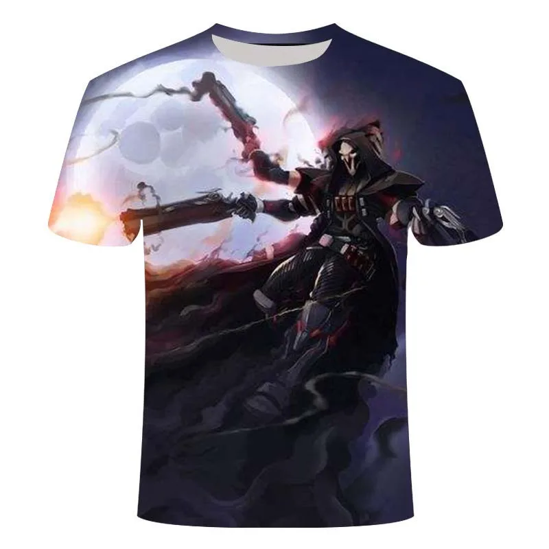 

2021 New 3D Digital Printing Summer Hot Sale Fashion Short-Sleeved Slim Comfortable Men And Women Sports T-Shirt Boys And Girls