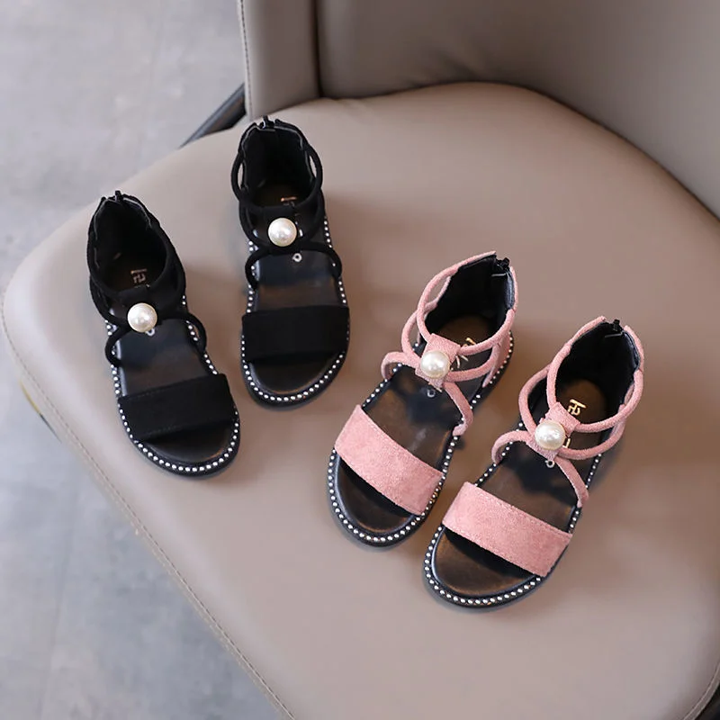 

Girls' Sandals 2021 New Korean Summer Fashion Primary School Princess Soft Soled Children's Sandals Girls Middle School Children