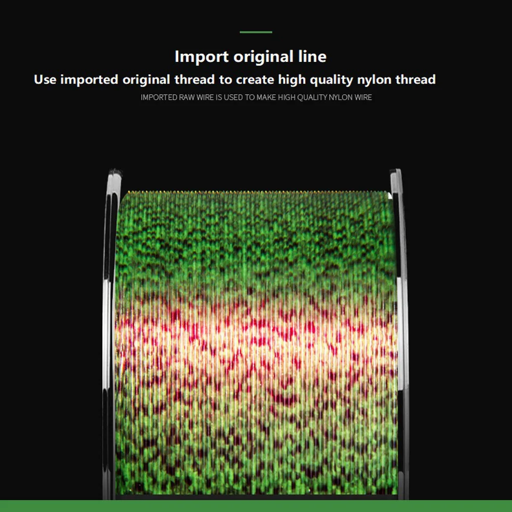 1 шт./лот рыболовная леска 100 м пятнистая гладкая невидимая углеволоконная