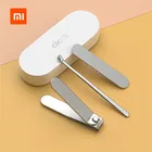 Кусачки для ногтей из нержавеющей стали Xiaomi Mijia, набор для удаления брызг, триммер, педикюр, профессиональная пилка
