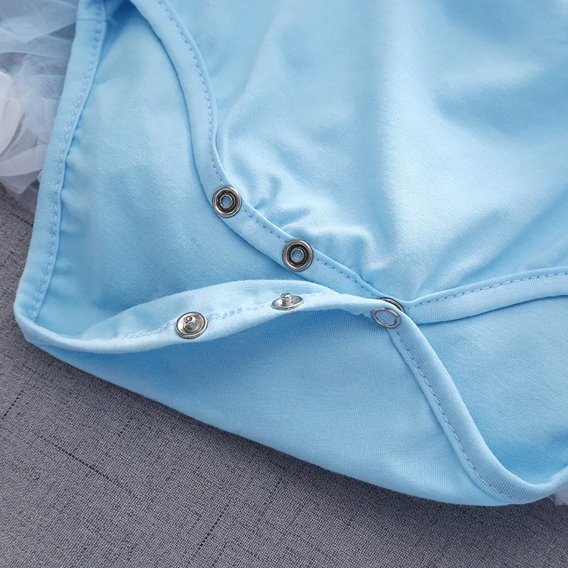 

Baby Summer Clothing Newborn Infant Baby One-Pieces Birthday Dress Girl Clothes cosplay Jumpsuit Bodysuit Headband 2Pcs Outfits