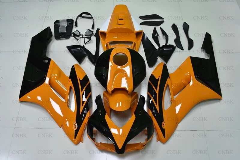 Комплекты обтекателей Набор для всего тела CBR 1000RR 2004 1000 RR 2005 CBR1000RR 2004-2005 желтый