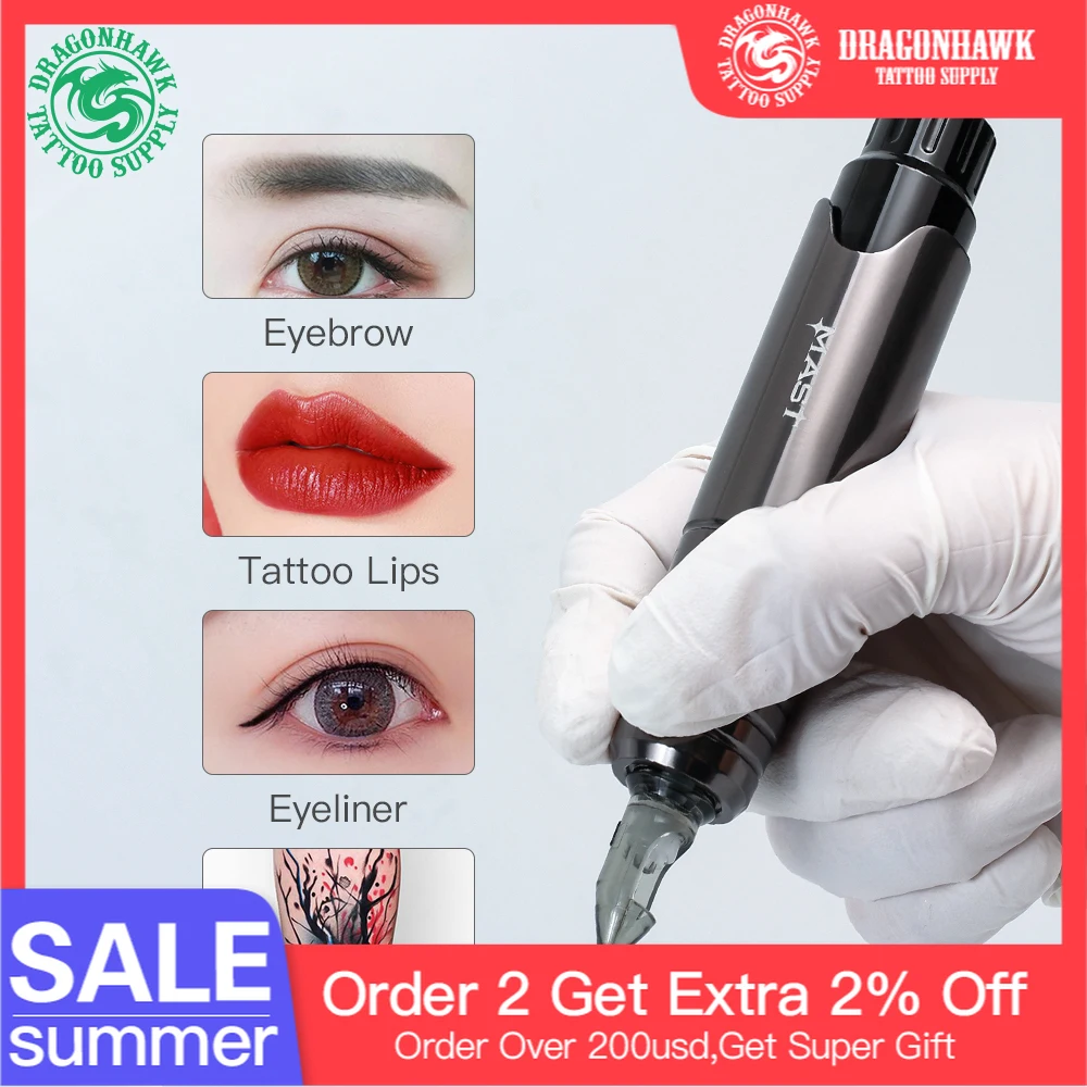 

Professional Permanent Makeup Machine Rotary Pen Eyeliner Tools Tattoo Machine Pen Style Accessories for Tattoo