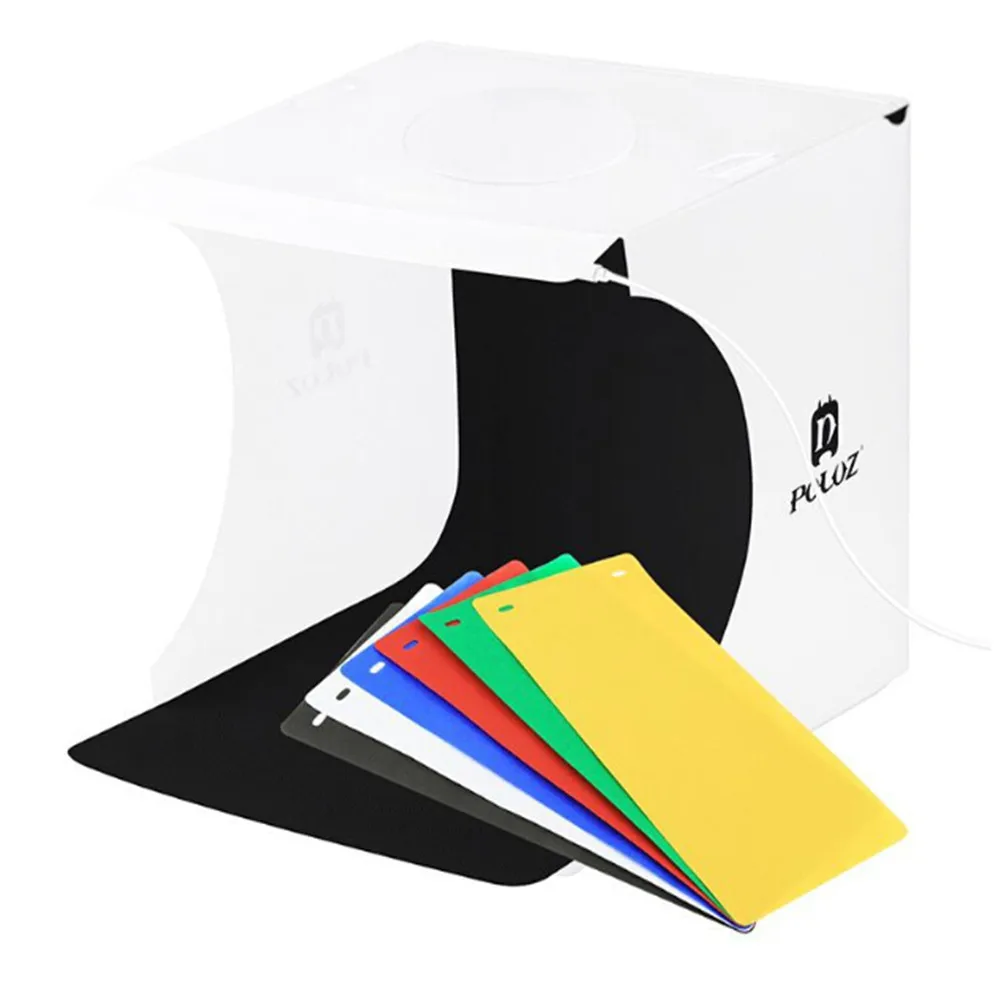 Складной светодиодный мини-светильник для фотостудии портативный складной