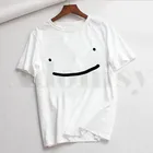 Женская футболка с коротким рукавом Dream Smp, Винтажная футболка с изображением игры, в стиле Харадзюку