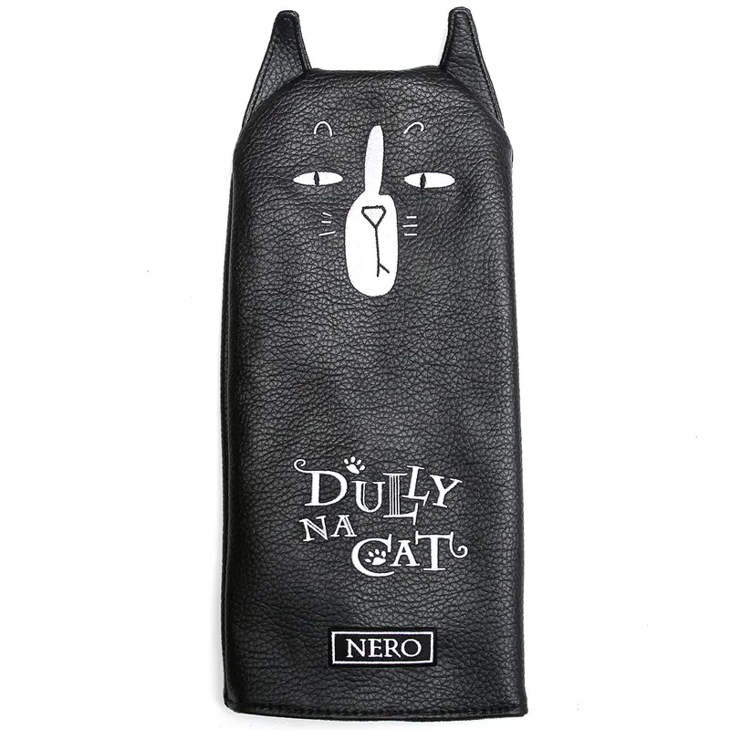 Армейский зеленый Dully na cat Golf Driver головной убор с хвостом для мужчин и женщин pu кожаный мультяшный Стиль Прекрасный чехол для гольфа - Цвет: Армейский зеленый