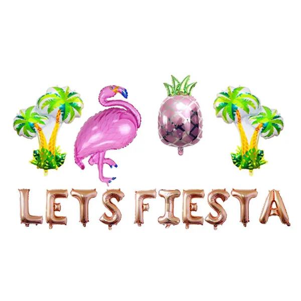 Украшения для вечерние Let's Fiesta, баннер, воздушный шар из майларовой фольги, воздушные шары в виде кактуса для мексиканских фотографий, свадебные принадлежности (art.: 3920b635df2d8) - 3920b635df2d8