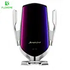 FLOVEME, беспроводное автомобильное зарядное устройство, держатель для телефона для iphone, крепление на вентиляционное отверстие, подставка для телефона, автоматический датчик, поддержка смартфона, автомобильные держатели