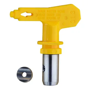 Портативный распылитель краски ANENG, пистолет для порошкового покрытия, безвоздушный распылитель краски, наконечник аэрографа, сопло, Желтый аэрограф 4