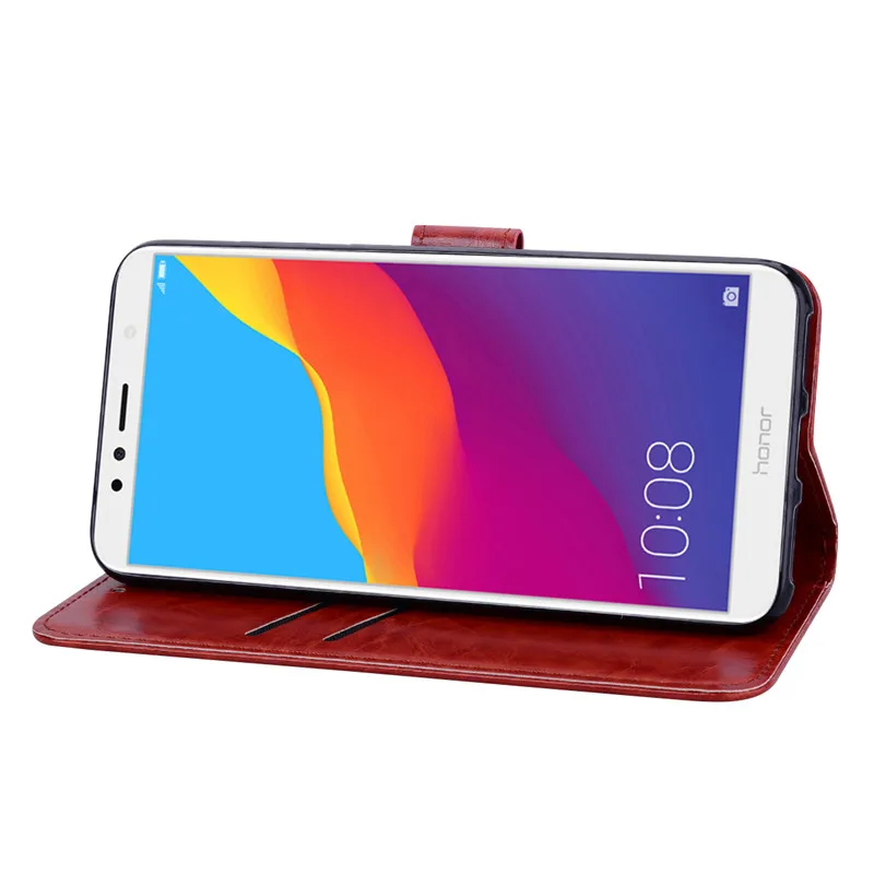 Huawei Honor 7C AUM-L41 чехол 5,7 дюймов кожаный чехол-книжка для huawei Honor 7C Honor 7C 5,7 русский флип-чехол