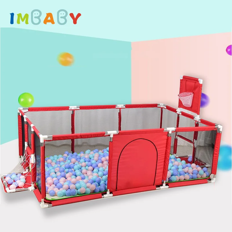 IMBABY детский мяч сухой бассейн с игровым ковриком манеж для новорожденного яма