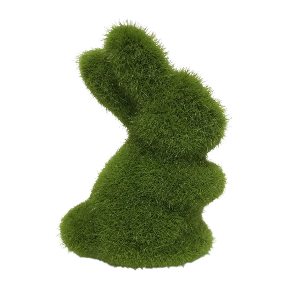 

Artificial Moss Bunny Garden Statues Ornaments Durable Lightweight Artificial Animal Ornament for Cupboard Office