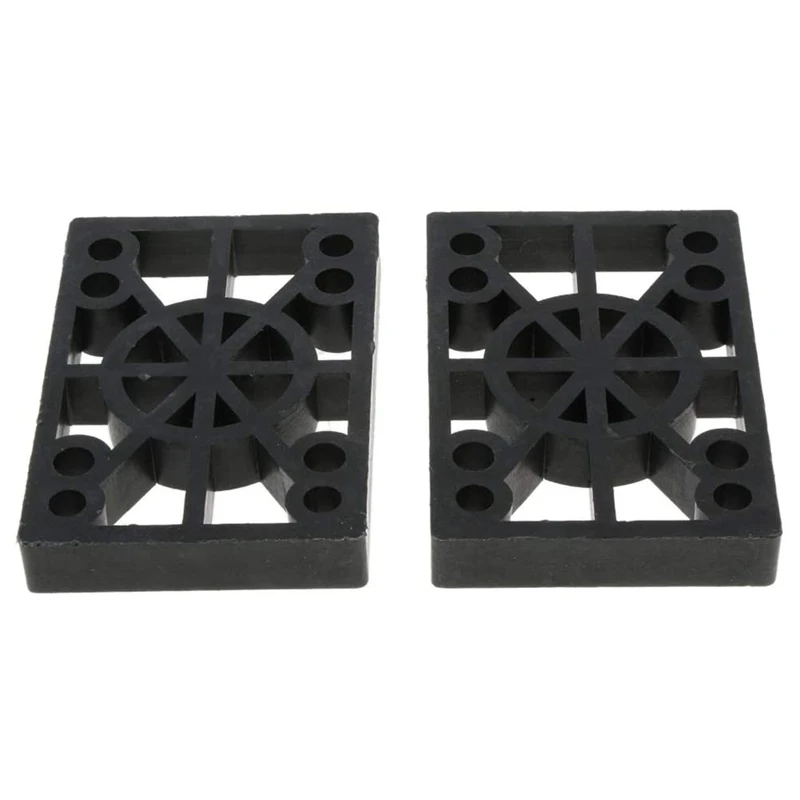 

2Pcs Hard Plastic Skateboard Risers 12mm Longboard Shock Pads Land Surfing Skateboard Accessories