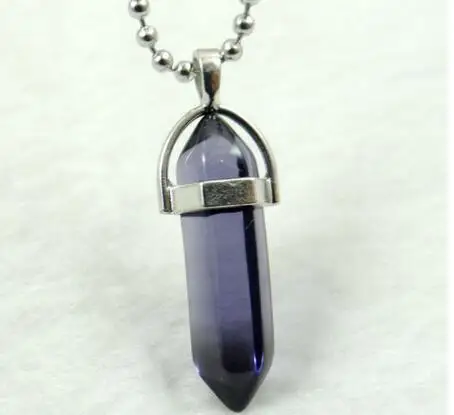 Натуральный камень титановый кристалл столб бирюза кварц Ляпис Подвески для