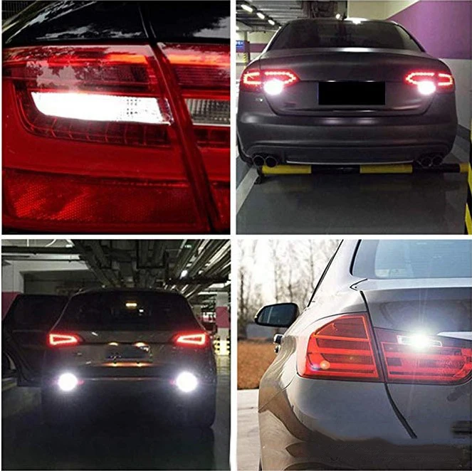 2 шт. Автомобильные светодиодные лампы 1156 P21W BA15S 1157 P21/5W BAY15D T20 7440 W21/5W 7443 BAU15S |