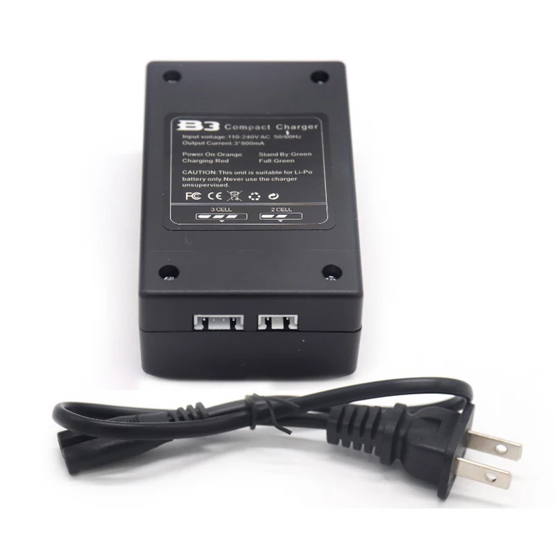 

TCMM FPV B3 PRO 2S 3S 7,4 V 11,1 V Lipo Battery Compact Charger для FPV Racing Drone