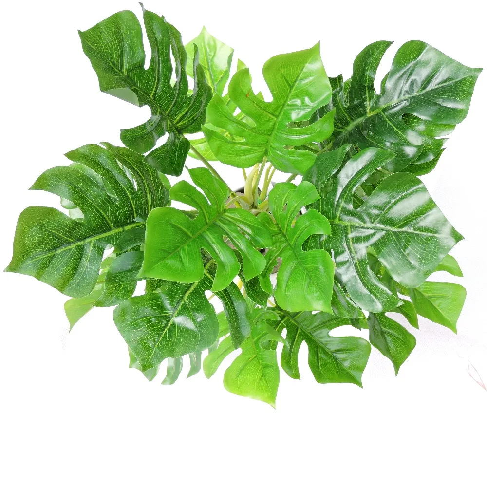 Реалистичное искусственное растение из латекса 45 см украшение для дерева