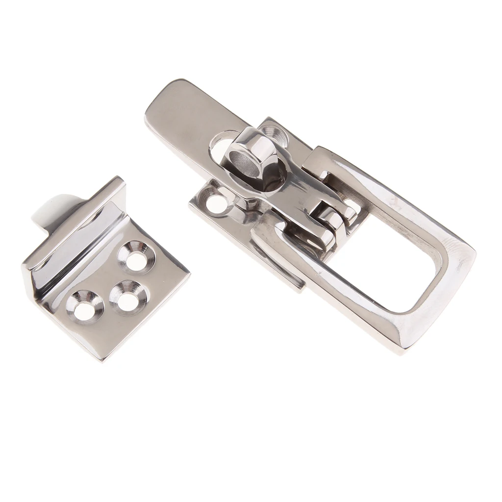 316 нержавеющая сталь Лодка поворотный глаз блокировки Засов Защелка двери ворота