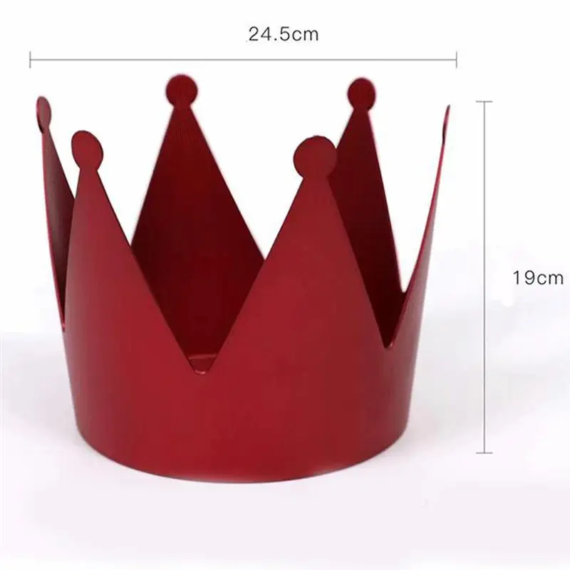 

Quality Waterproof Crown Gift Box Flower Wrapping Gift Box For Girlfriend Metal Texture Crown For Wedding Valentine'S Day
