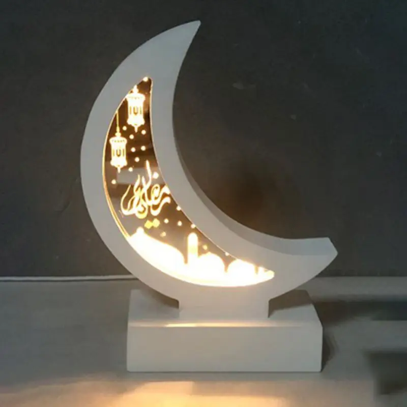 

Ramadan Light Eid Mubarak Ornament Moon Lamp Ramadan Decoration
