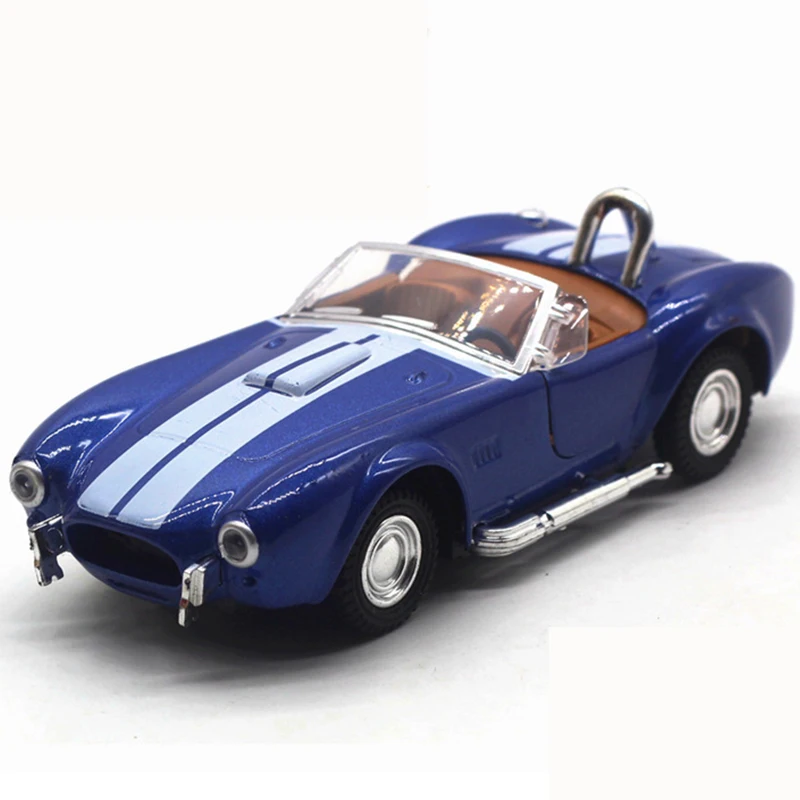 

1:32 Scale Metal Alloy Classic Cobra 427 Classical Auto Car Model Diecast Vehicle Traffic Toys Children Gifts Display CT0245