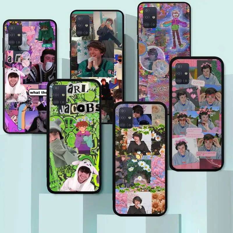 

KARL JACOBS Phone Case for Samsung A71 A80 A91 A01 A02 A11 A12 21 31 32 20E S 32 M10 20 30 31 31S 21 5G cover