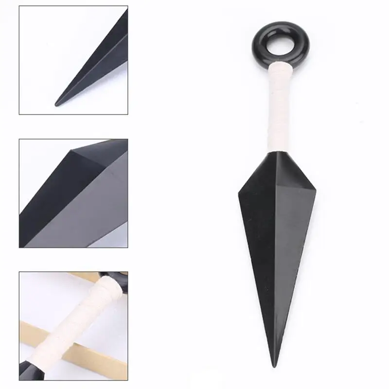 Anime Hokage Ninja Hatake Kakashi Uchiha Sasuke Kunai Shuriken Cosplay Accessories Props Weapons Halloween Child Gifts | Тематическая