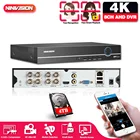 4K 8CH AHD DVR NVR записывающее устройство Обнаружение лица видеорегистратор 8-канальный цифровой видеорегистратор для телефона