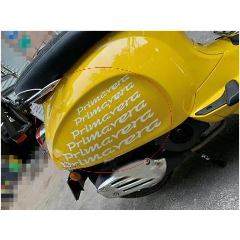 

Motorcycle Headlight Fairing Stickers Decals Emblems For VESPA Primavera Sprint150 125