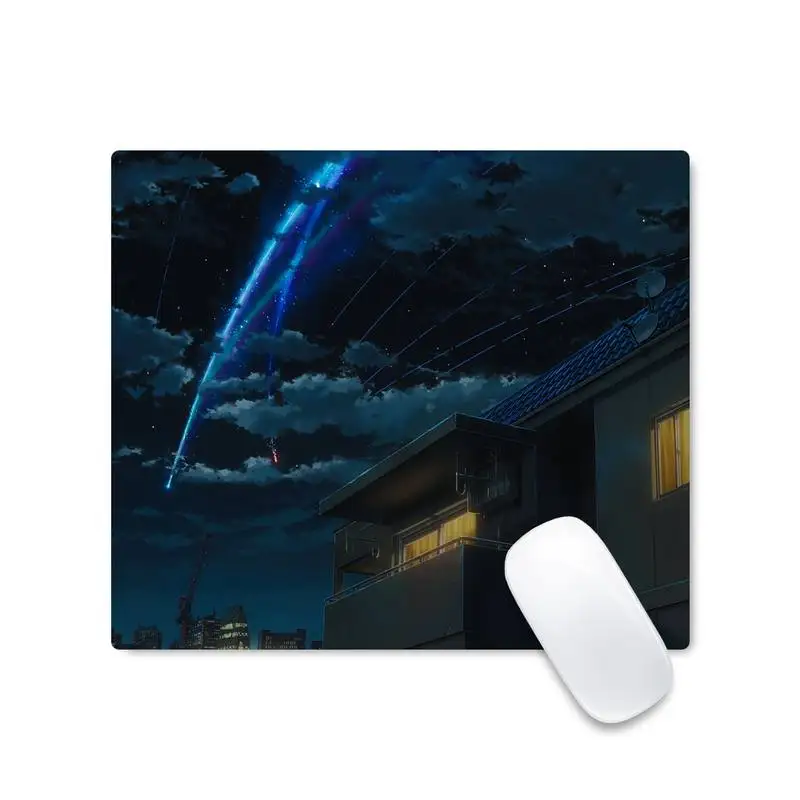 

lyour name anime girl Office Mice Gamer Soft Mouse Pad Desk Table Protect Game Office Work Mouse Mat pad Non-slip Laptop Cushion