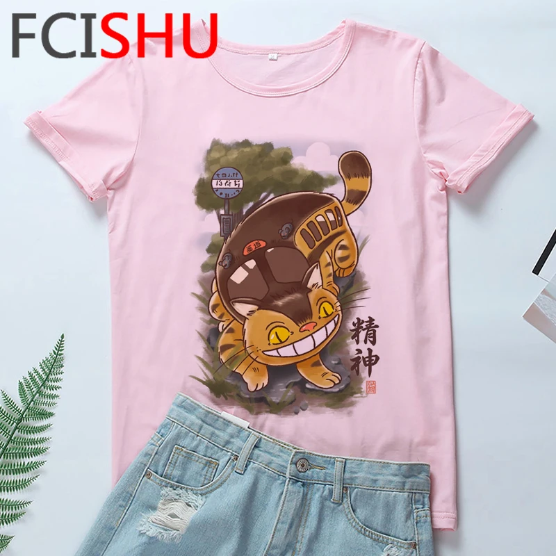 МИЛЫЙ Тоторо Harajuku футболка для женщин Ullzang Хаяо миядзяки Футболка Studio Ghibli