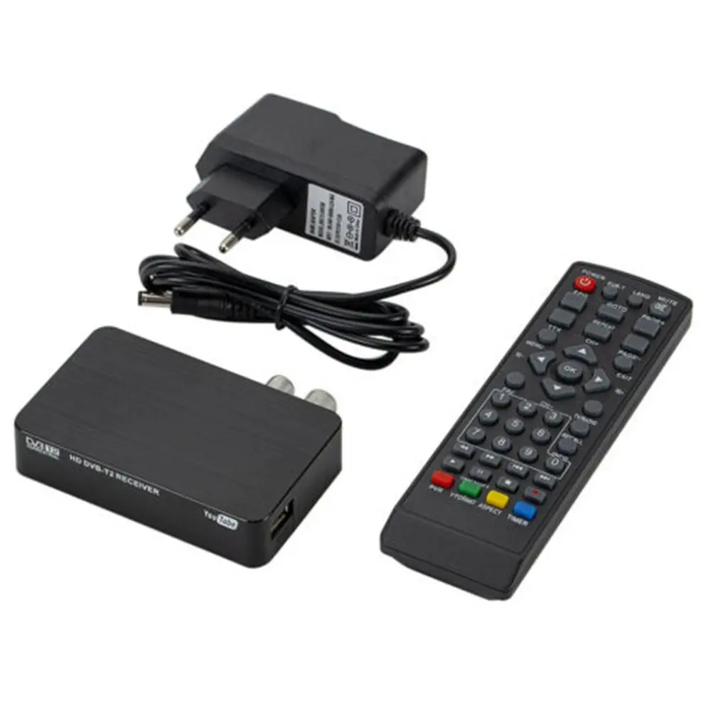 Full HD 1080P Mini Digital Video Smart K2 STB MPEG4 DVB T2 приемник TV Box + пульт дистанционного управления Set