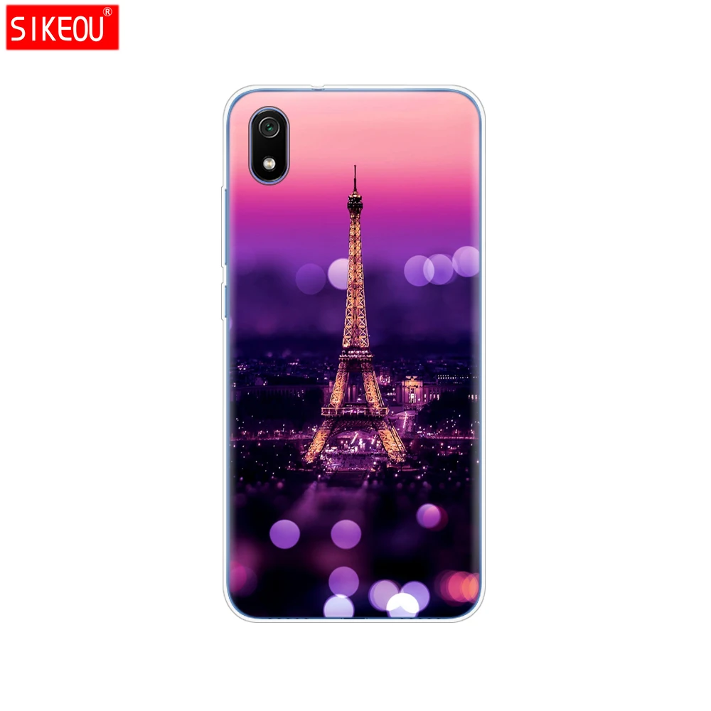 33783 Силиконовый чехол для xiaomi redmi 7a Чехлы Защитная мягкая задняя крышка из ТПУ на redmi 7 a бампер hongmi 7a чехол для телефона coque - Color: 33783