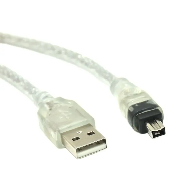 Дата-кабель USB (штекер)/Firewire IEEE 1394 (штекер), 100 см, 4 ...