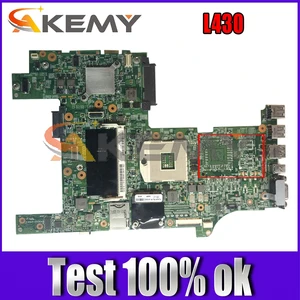 akemy 48 4se03 0sb for lenovo thinkpad l430 laptop computer motherboard 04y2001 04w6671 04w3562 04y2008 04y2003 100 test wor free global shipping