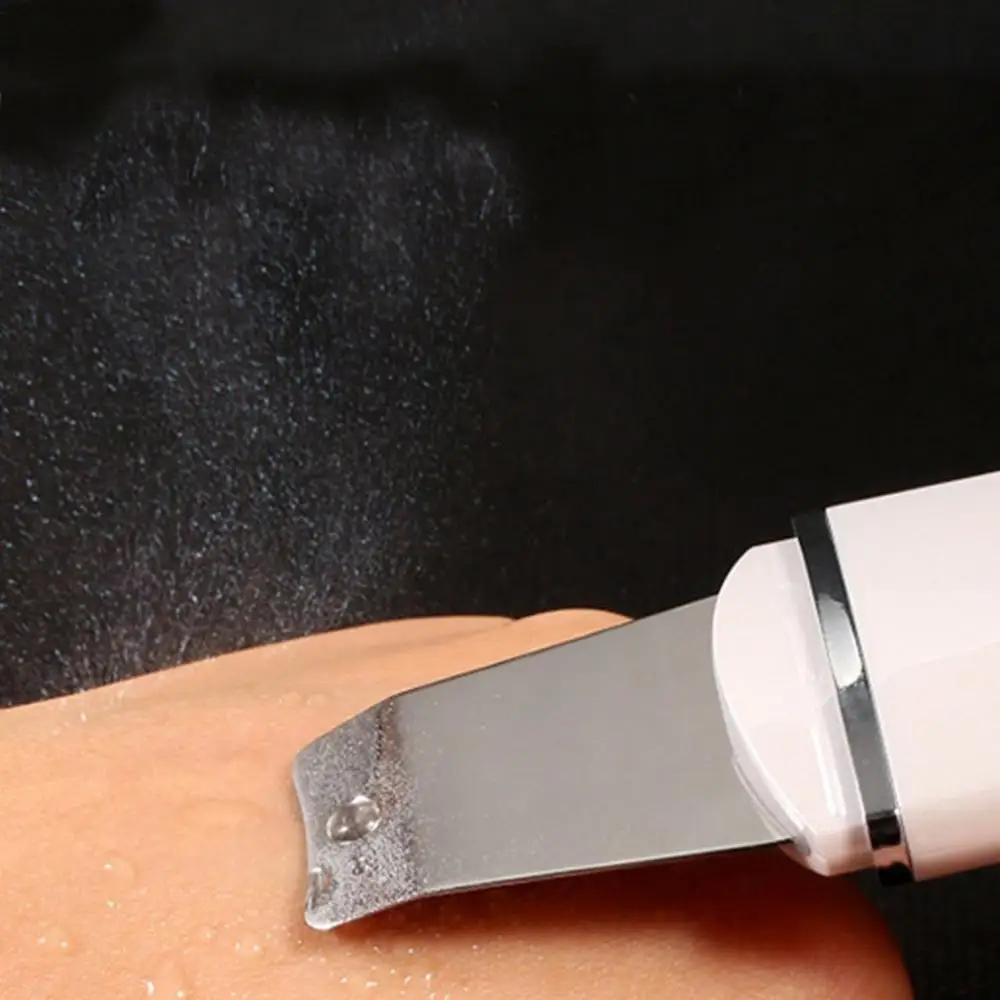

Facial Cleansing Scraper Peeling Ion Massager Facial Pore Clean Lift Acne Spa Skin Blackhead Remover Ultrasone Scrubber Machine