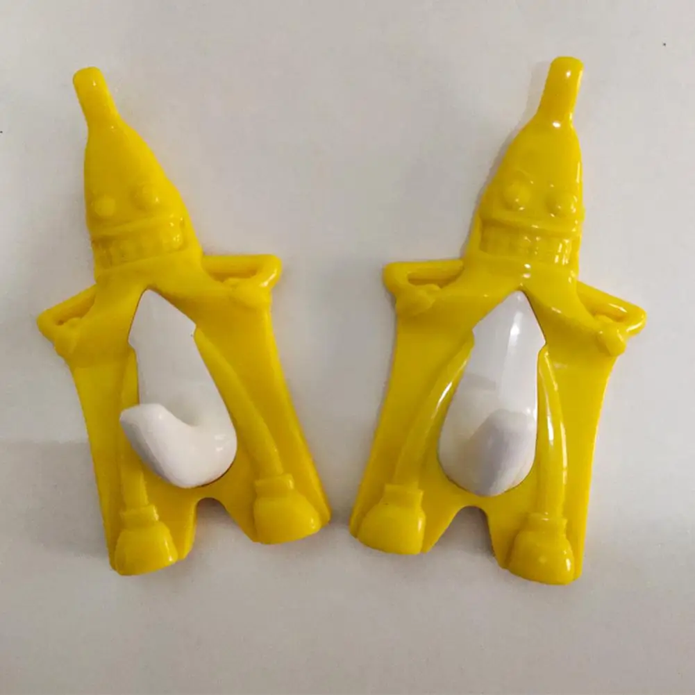 Забавный крючок для одежды типа банан мужчин креативный пластиковый в форме