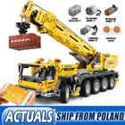 Набор строительных блоков для автомобилей, автомобиля, мобильного крана, высоких технологий 13107, Радиоуправляемый кран