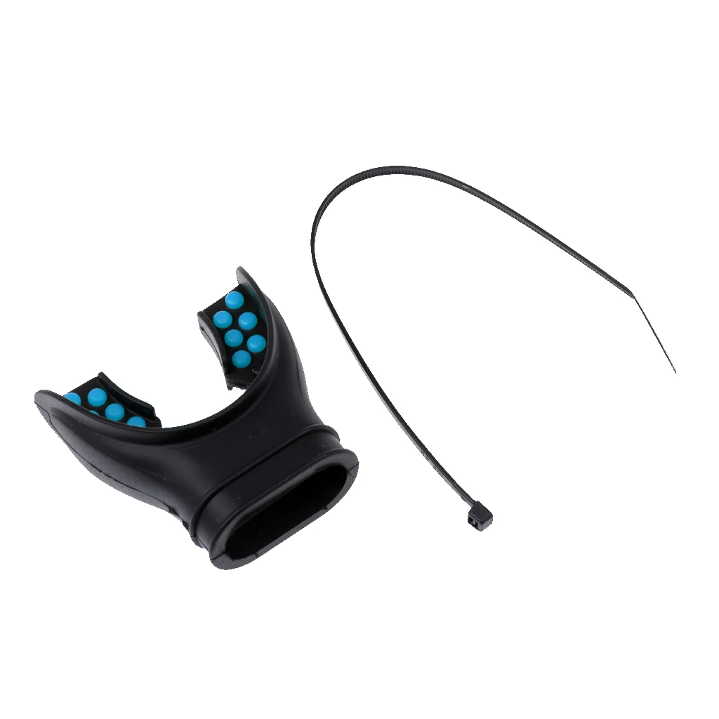 Замена Дайвинг светильник комфорт силиконовый мундштук с цветной вкладкой и