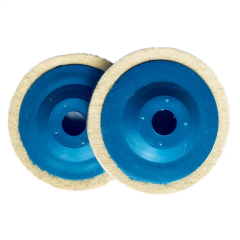 

100*8*16mm Wool Polishing Wheel Buffing Pads Angle Grinder Wheel Felt Polishing Disc for Metal Marble Glass Ceramics