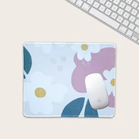 simple cloth flower non slip rubber game mouse pad internet cafe computer desk thickened lock mouse pad