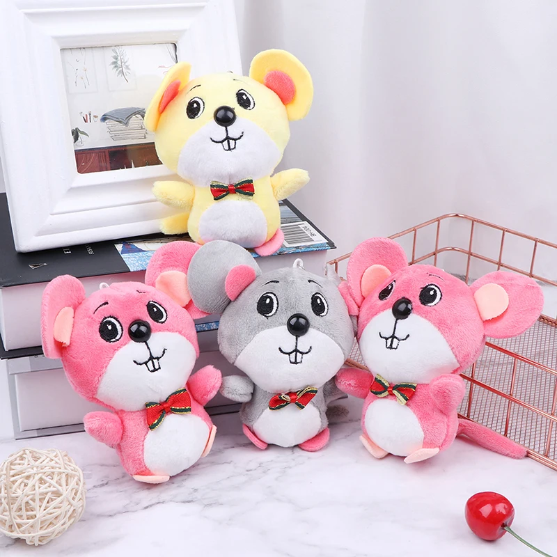 Милый мышонок плюшевый игрушечный брелок держатель аниме автомобильный для