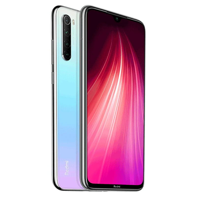 Мобильный телефон Xiaomi Redmi Note 8 с глобальной прошивкой, 4 ГБ, 64 ГБ, Восьмиядерный процессор Snapdragon 665, камера заднего вида 48 МП, 6,3 дюйма, FHD+ экран, 4000 мАч