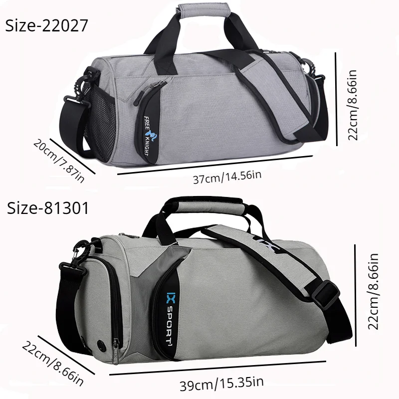 

Waterproof Sports Gym Bags,Multifunction Dry Wet Separation Travel Bags,Fitness Training Yoga Shoulder Bag With Shoes Bags