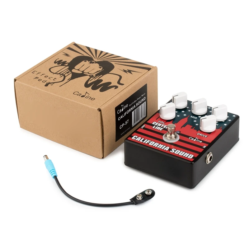 

CALINE CP-57 Guitar Effect Pedals California Sound Guitar Pedal Aluminum Alloy with True Bypass Design